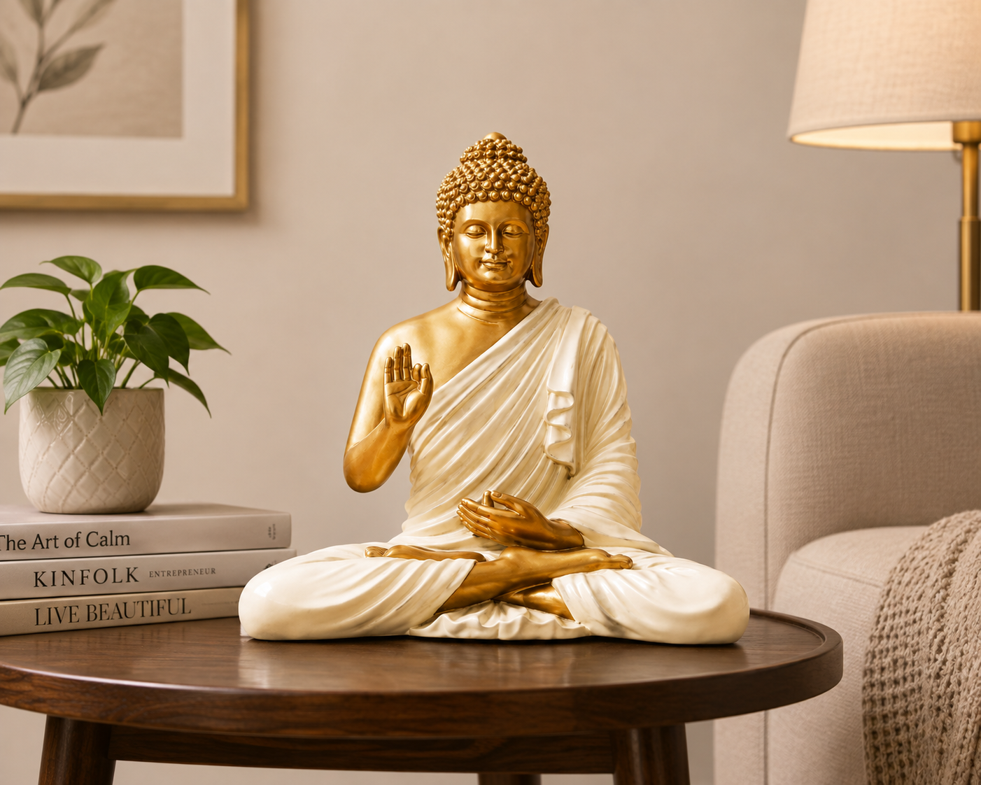Meditating Buddha Statue