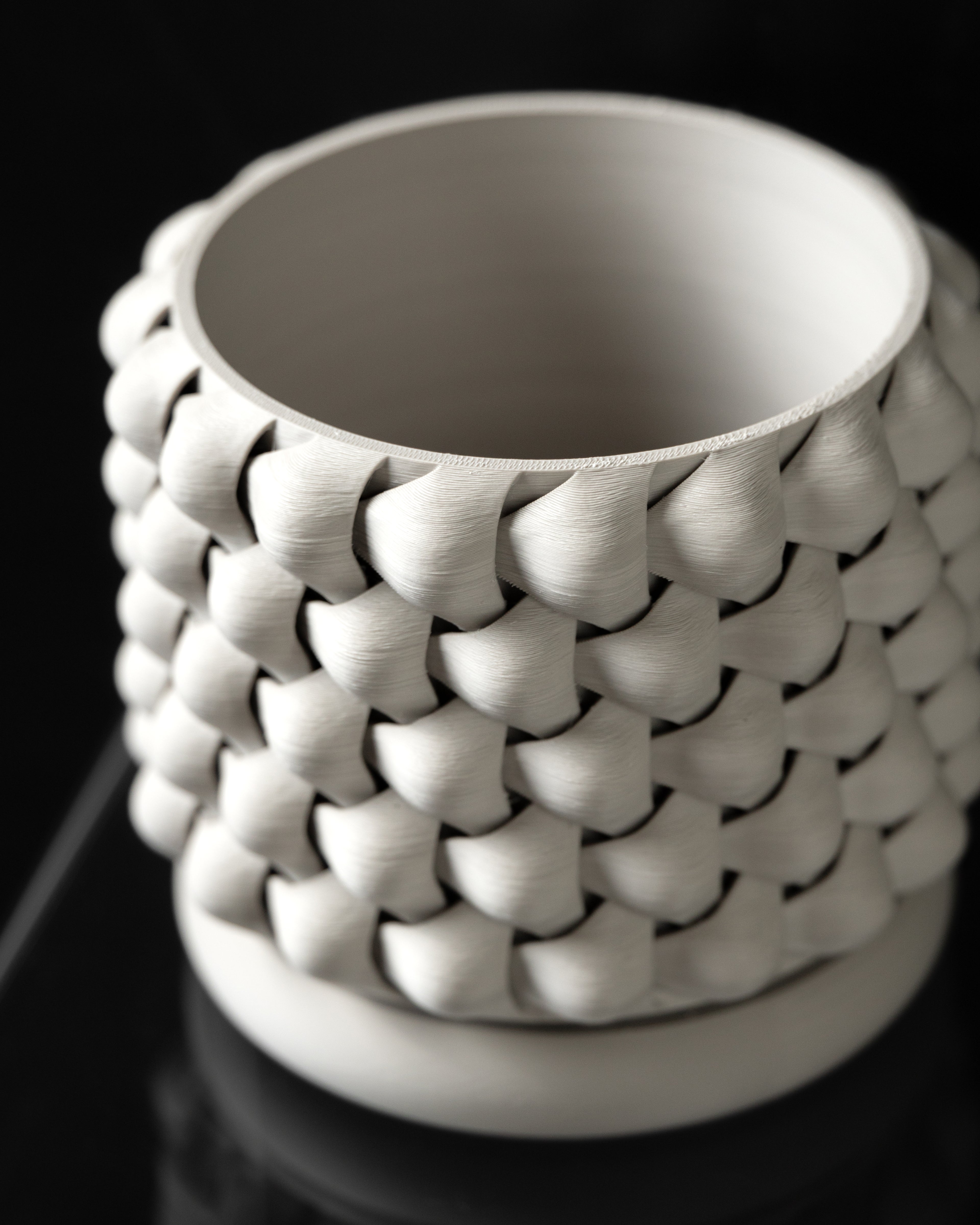 Tri-Weave Planter Pot