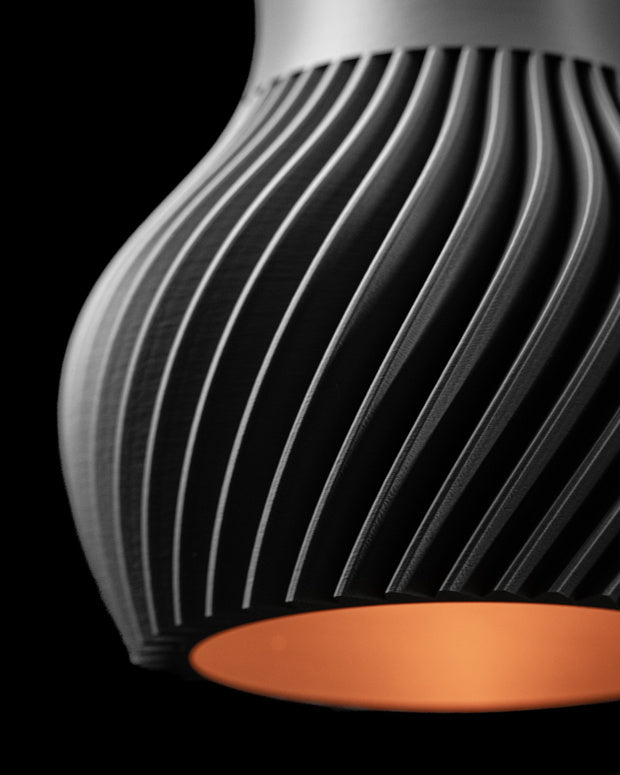The Ridged Pendant Lamp
