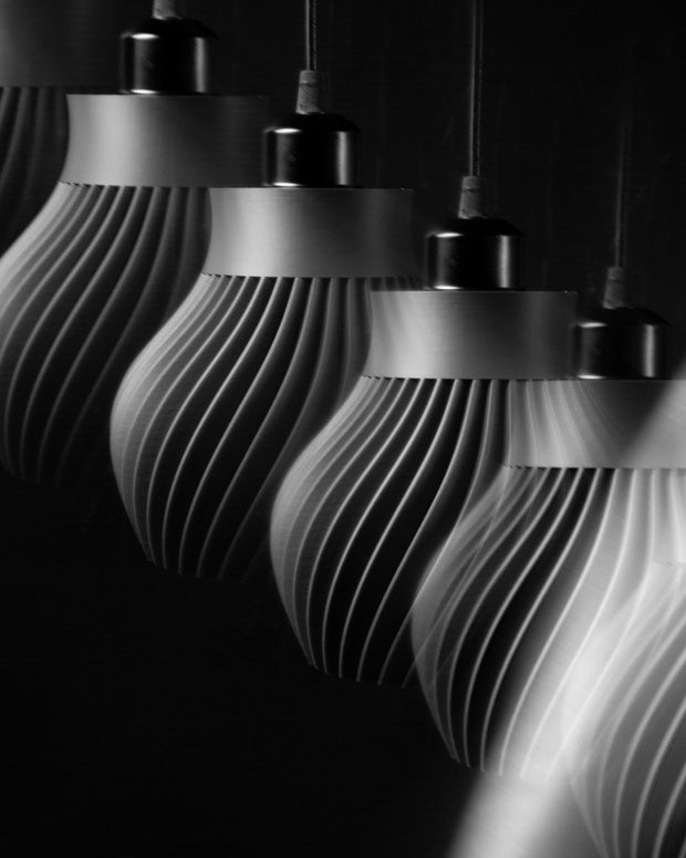 The Ridged Pendant Lamp