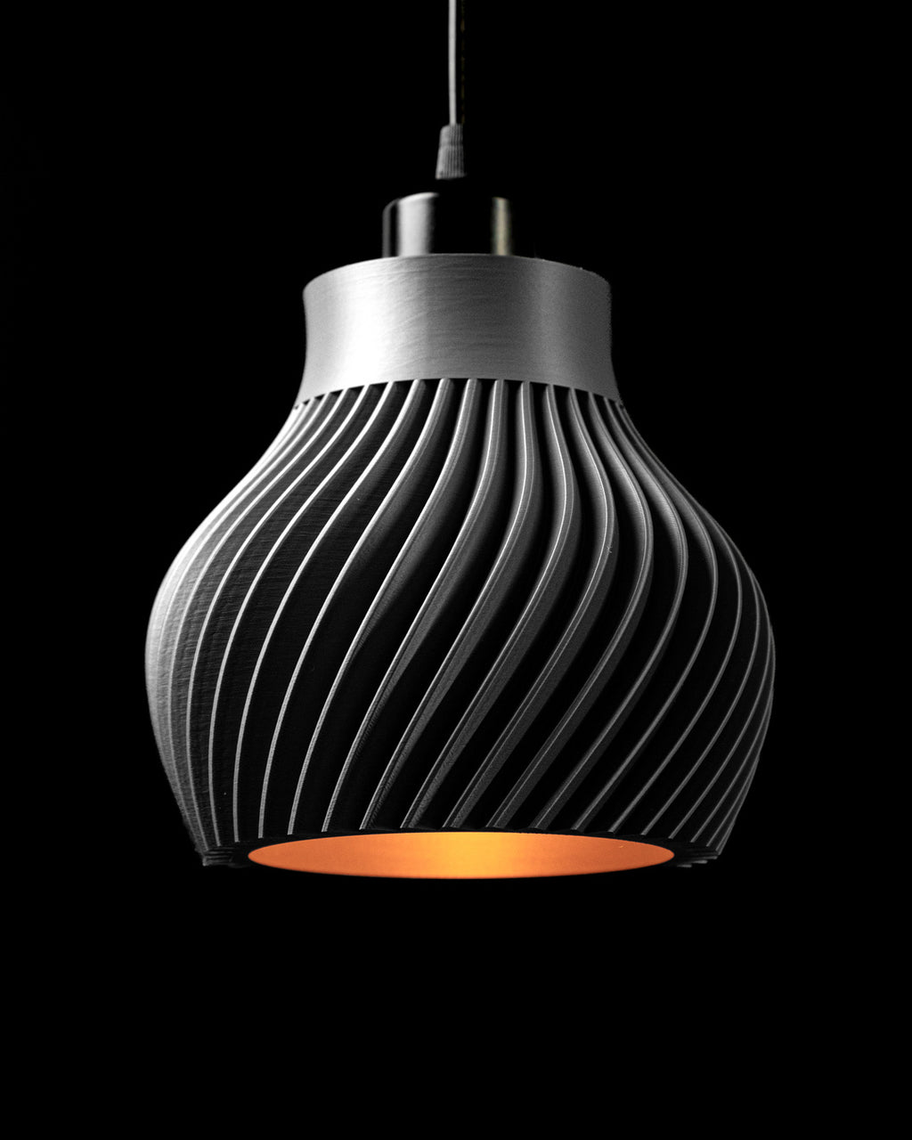 The Ridged Pendant Lamp