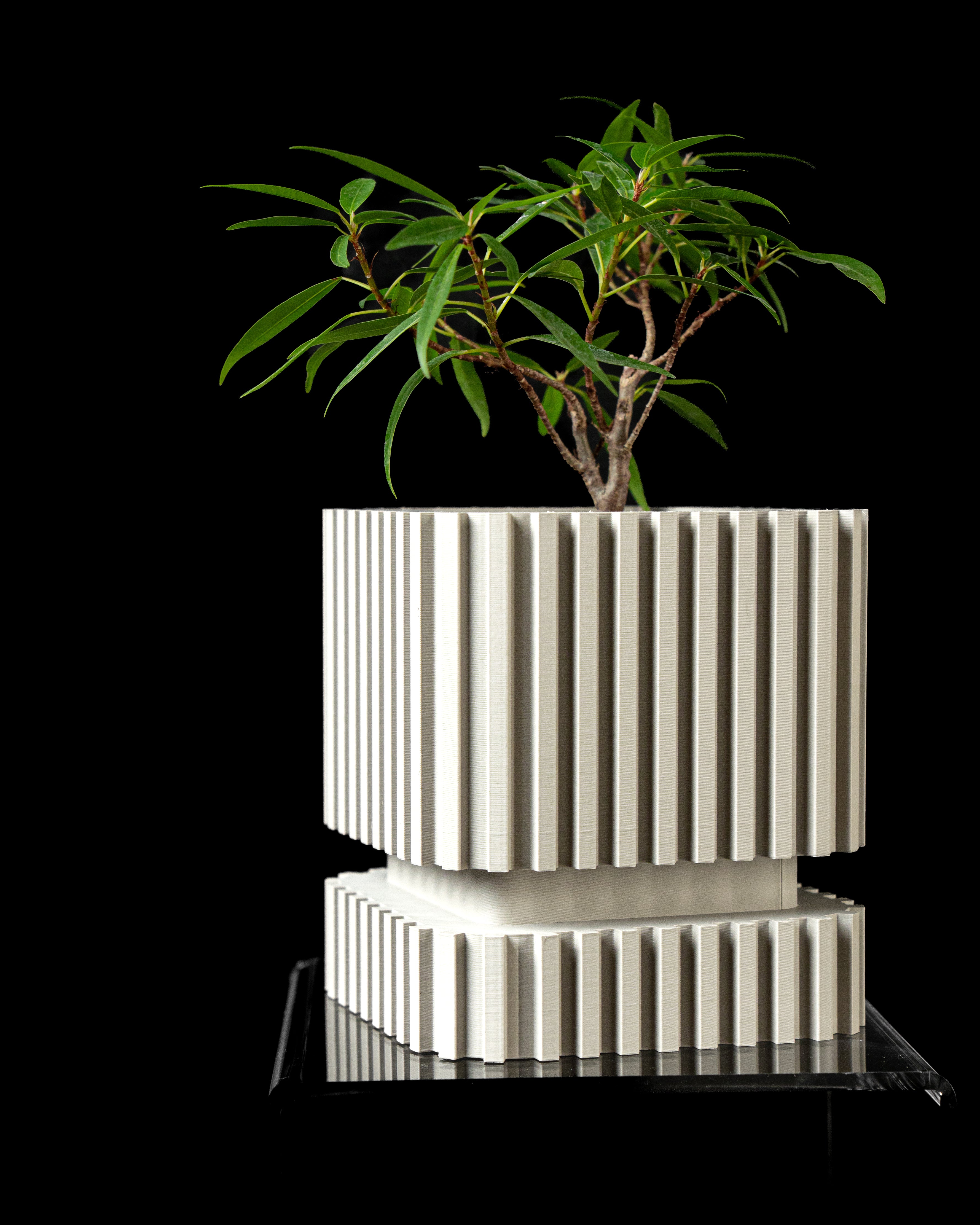 Stripes Planter Pot