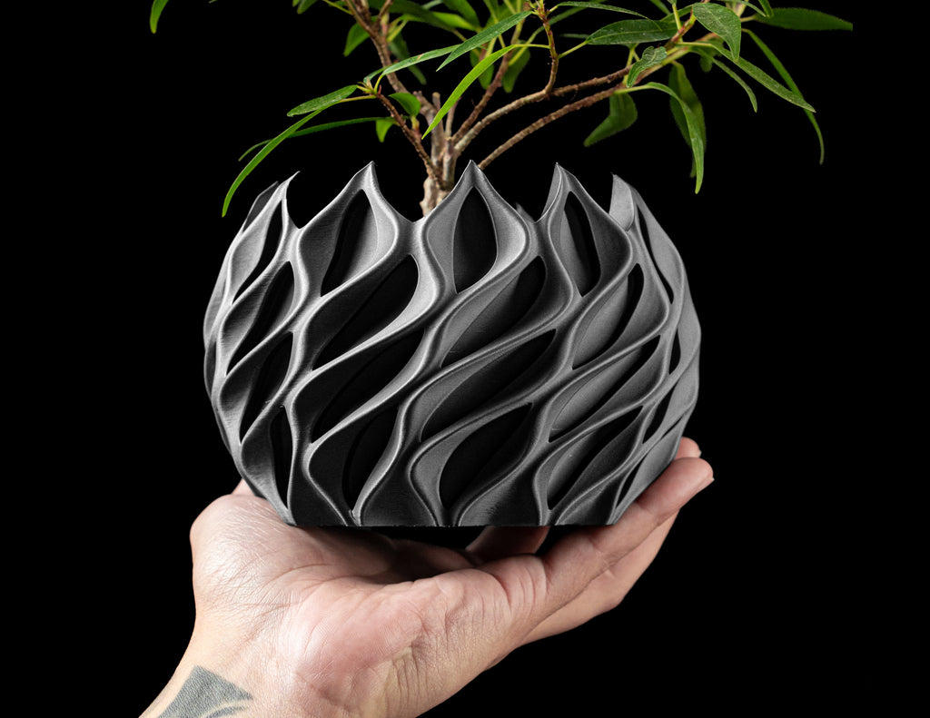 Twisted Planter Pot