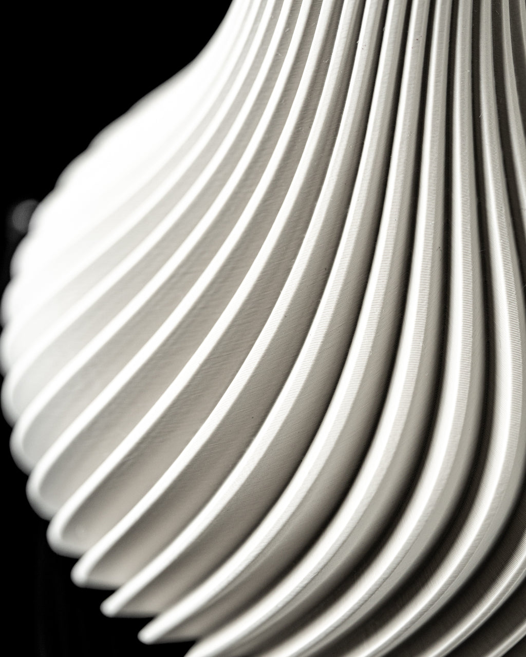 Ridged Flower Vase