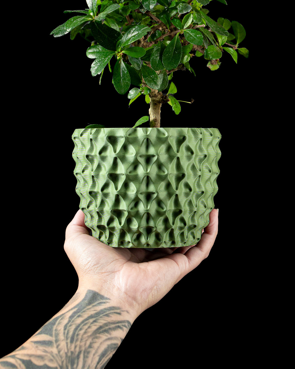 Tri-Wave Planter Pot