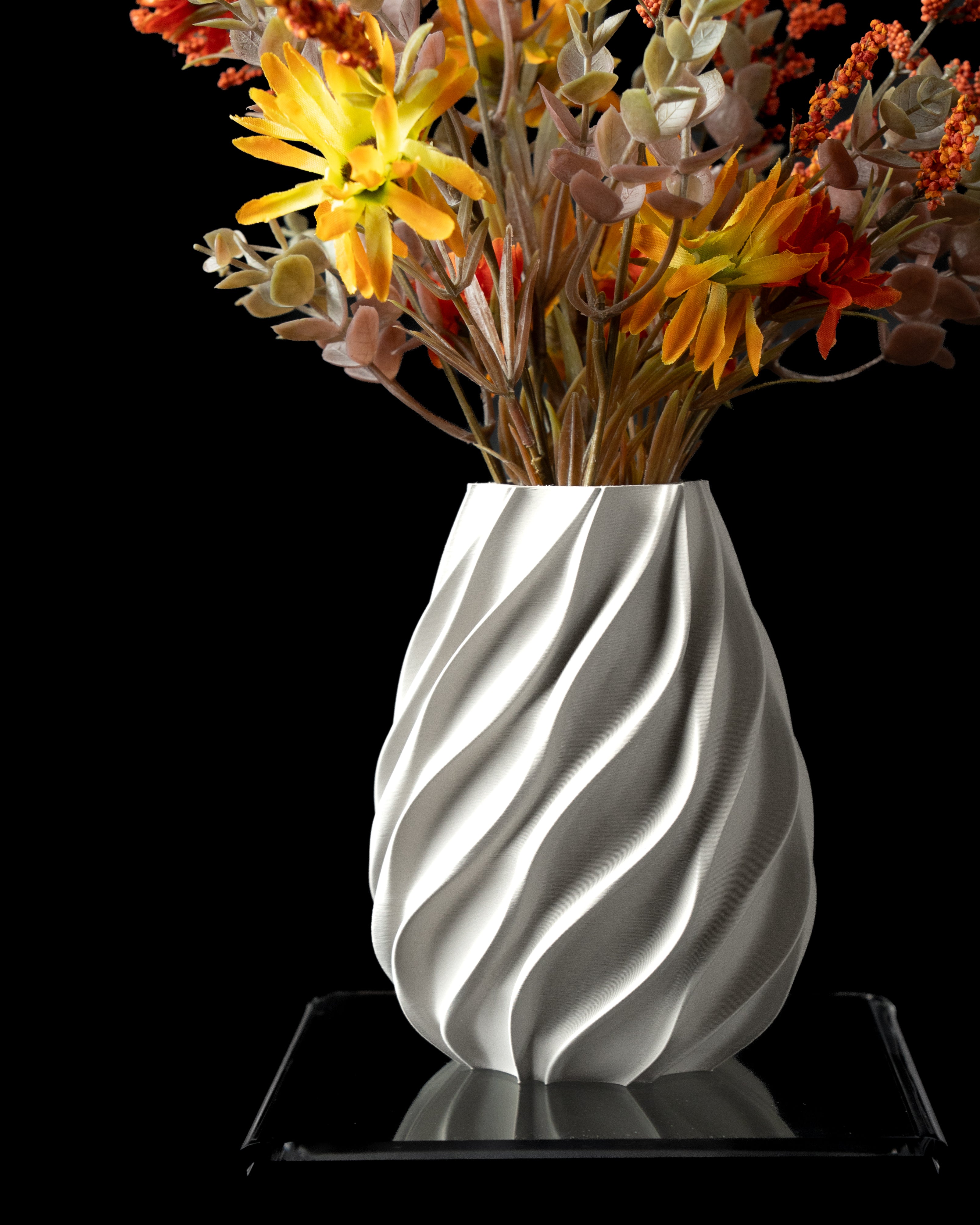 Twisted Flower Vase