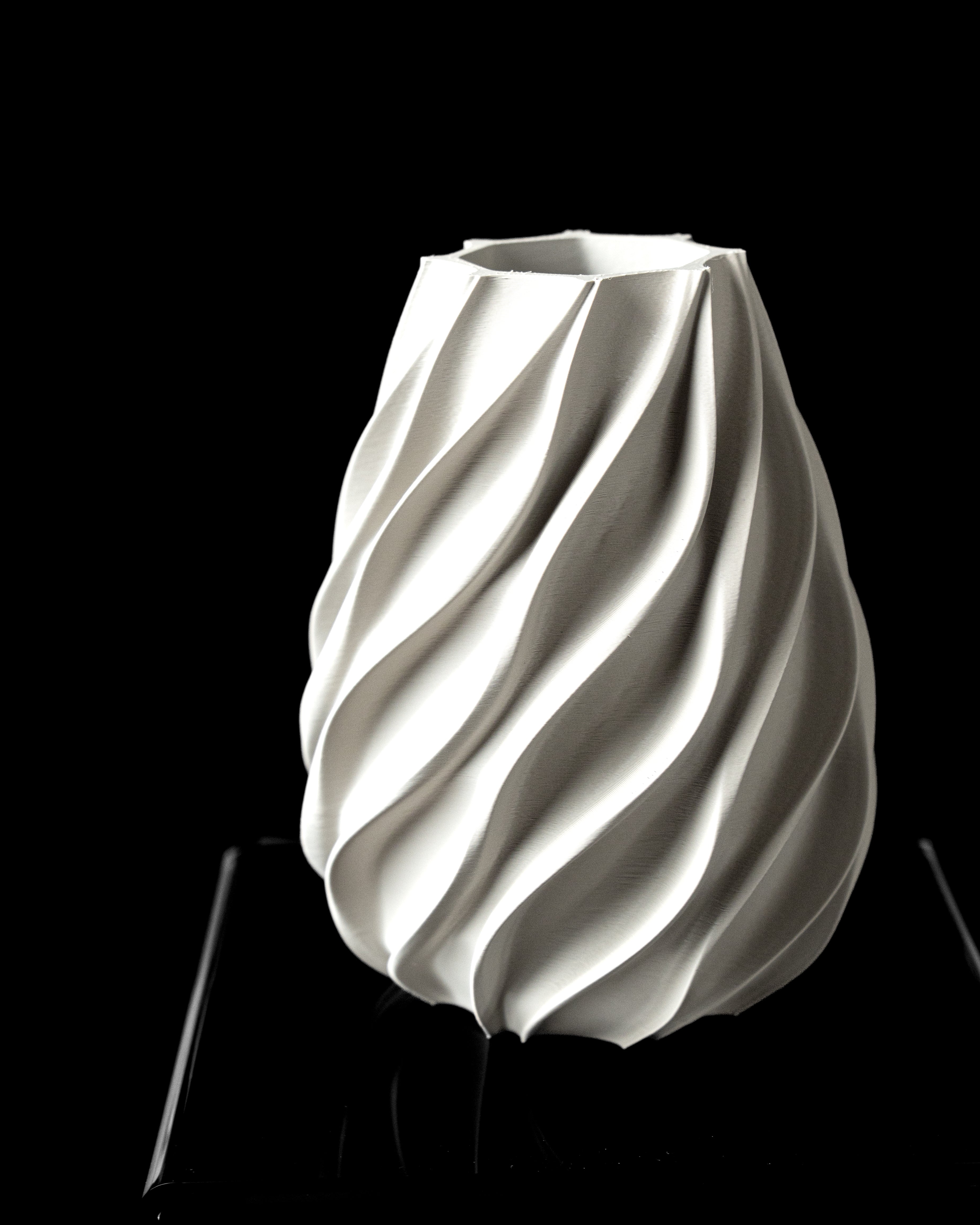 Twisted Flower Vase