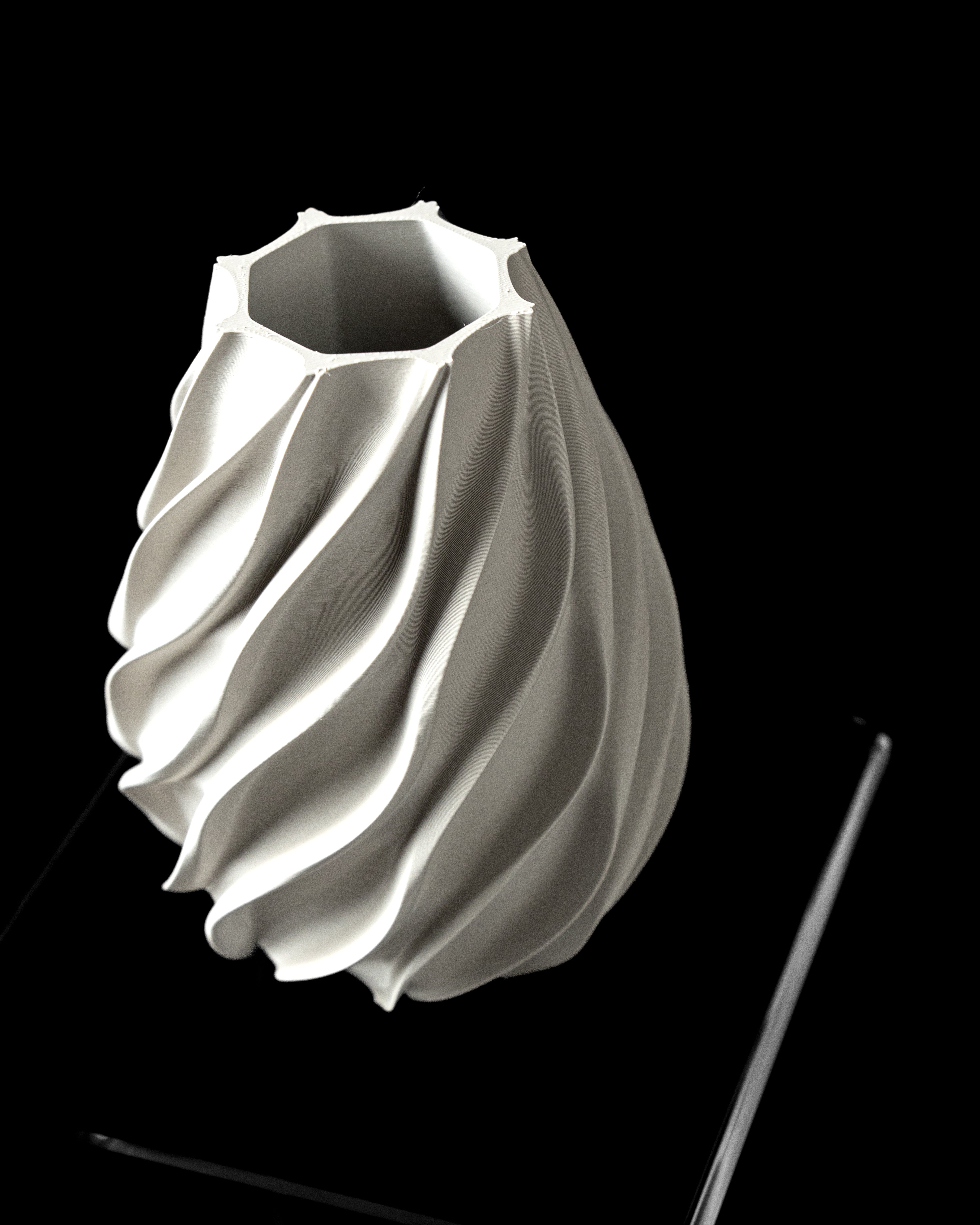 Twisted Flower Vase