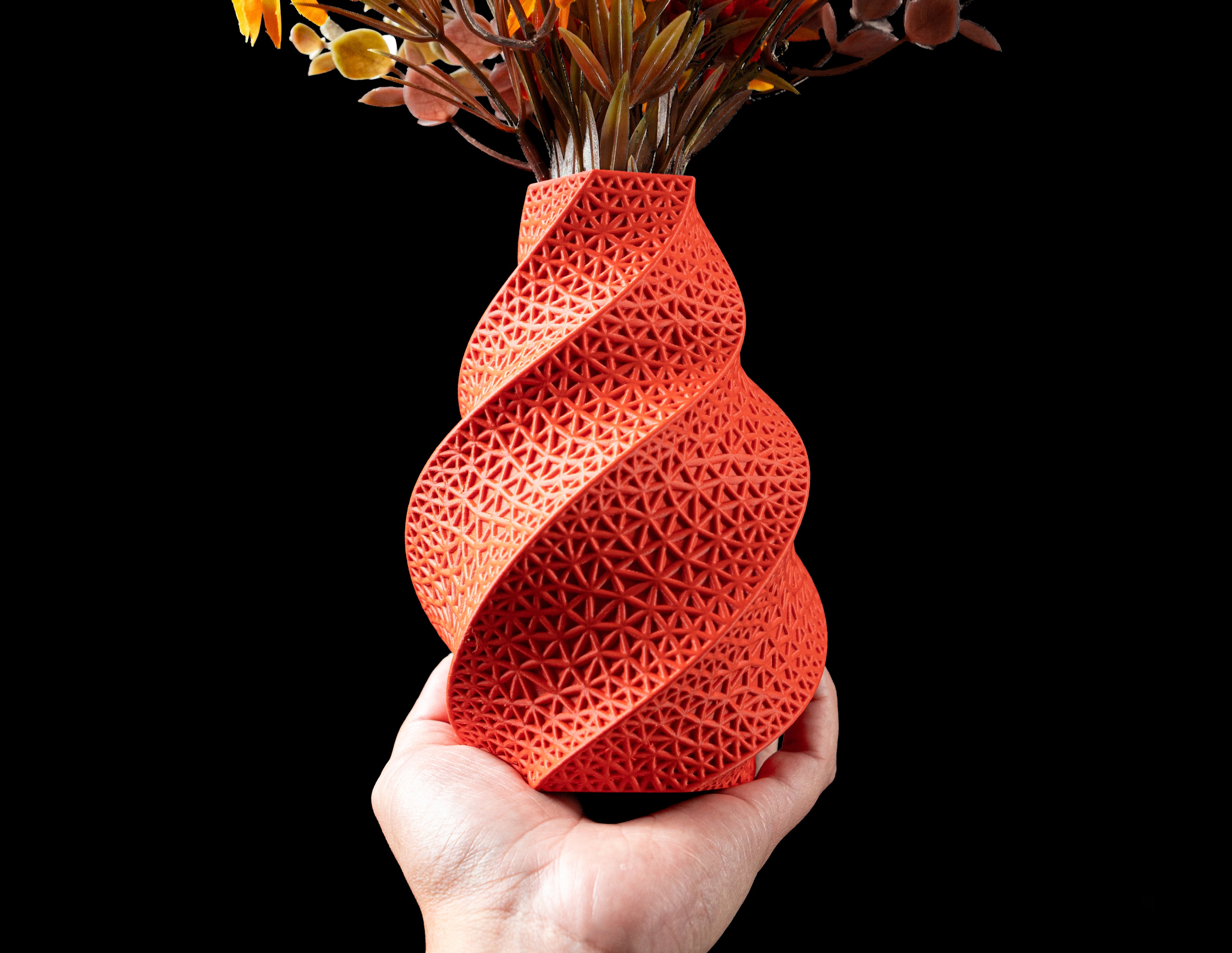 Wire Flower Vase