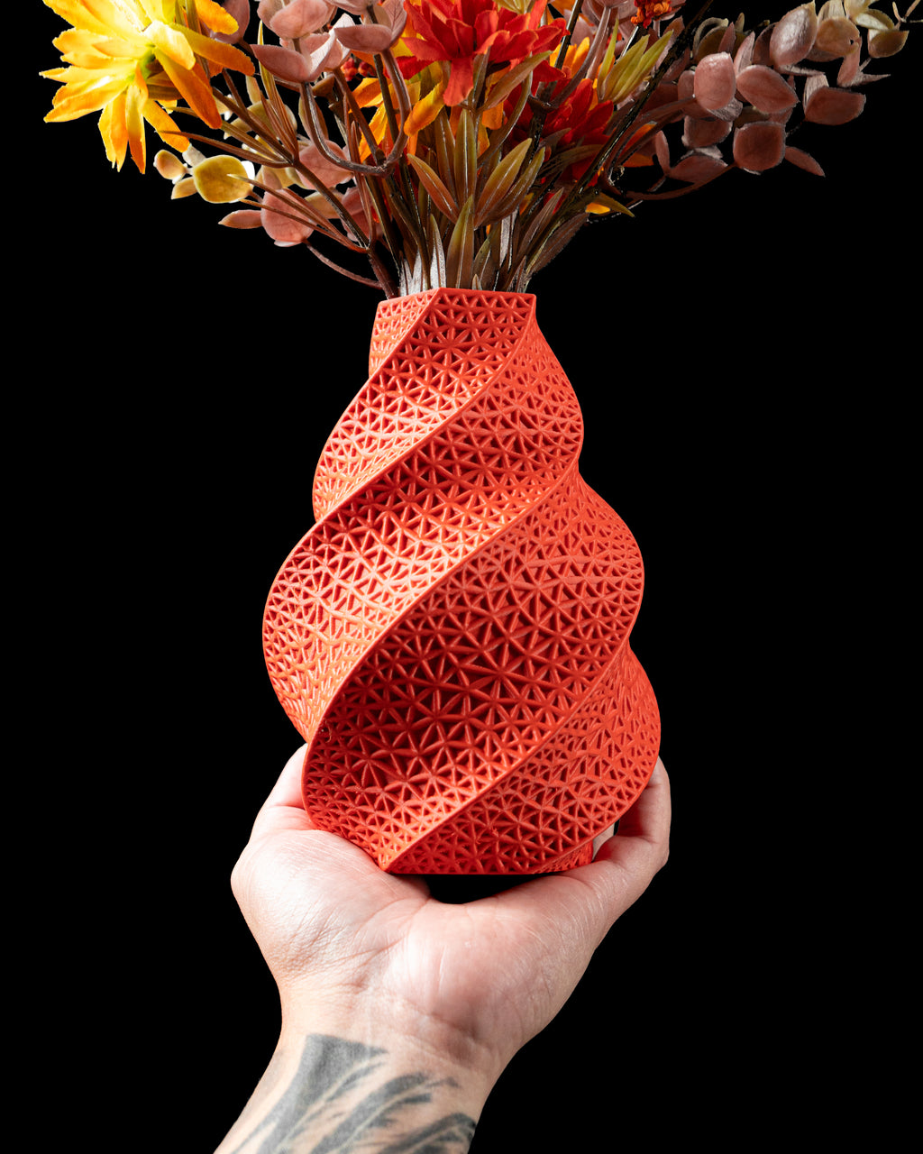 Wire Flower Vase