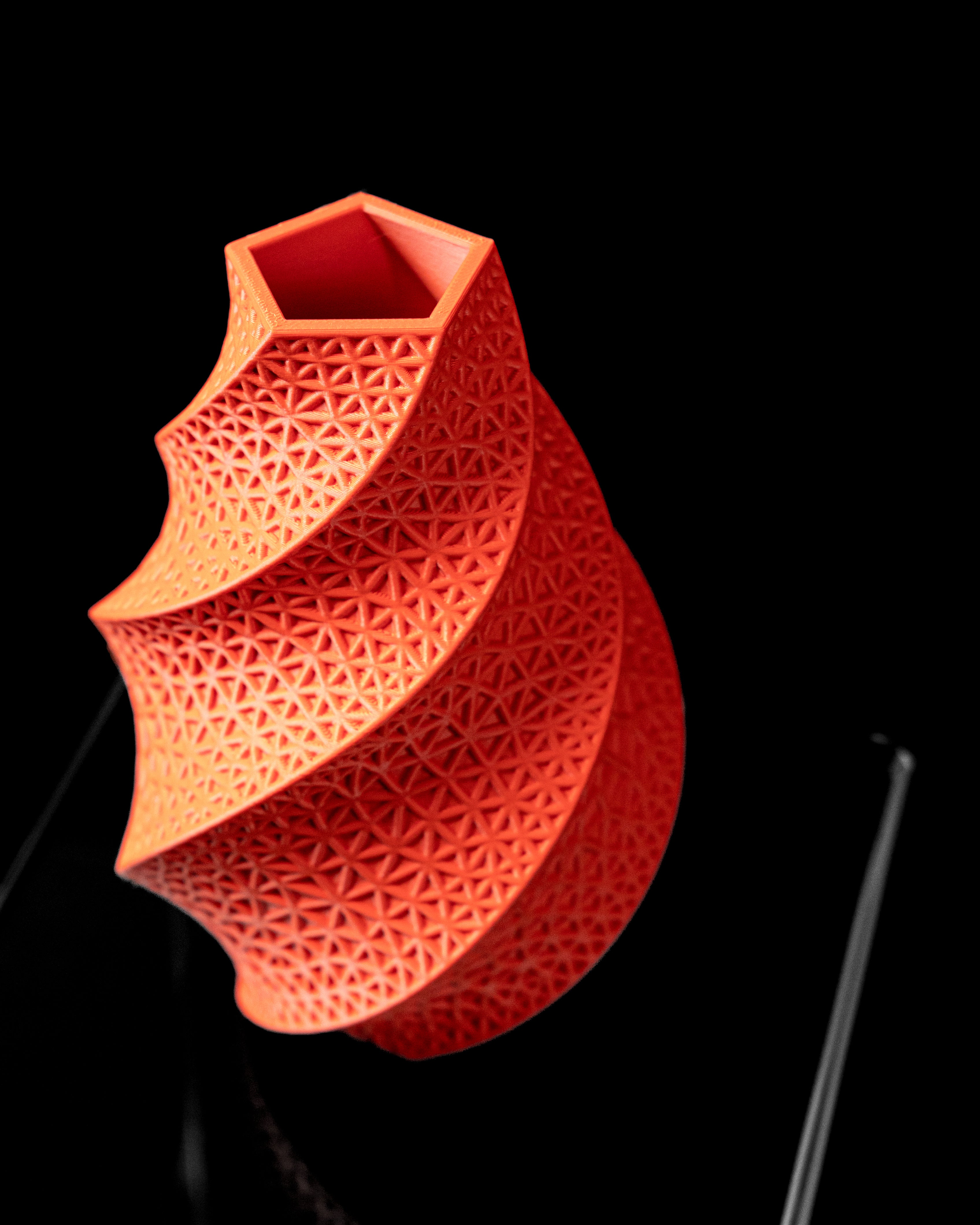 Wire Flower Vase