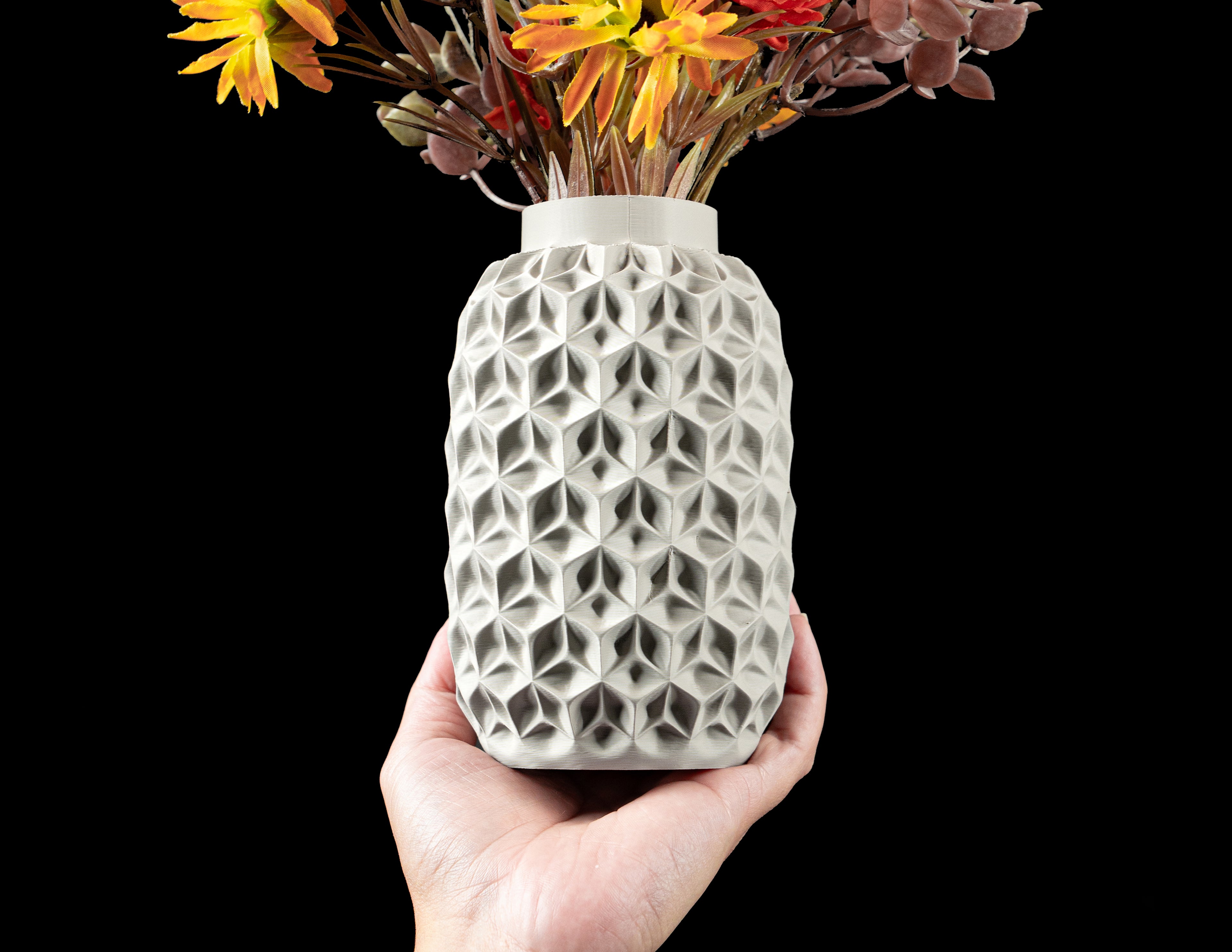 Trihex Flower Vase