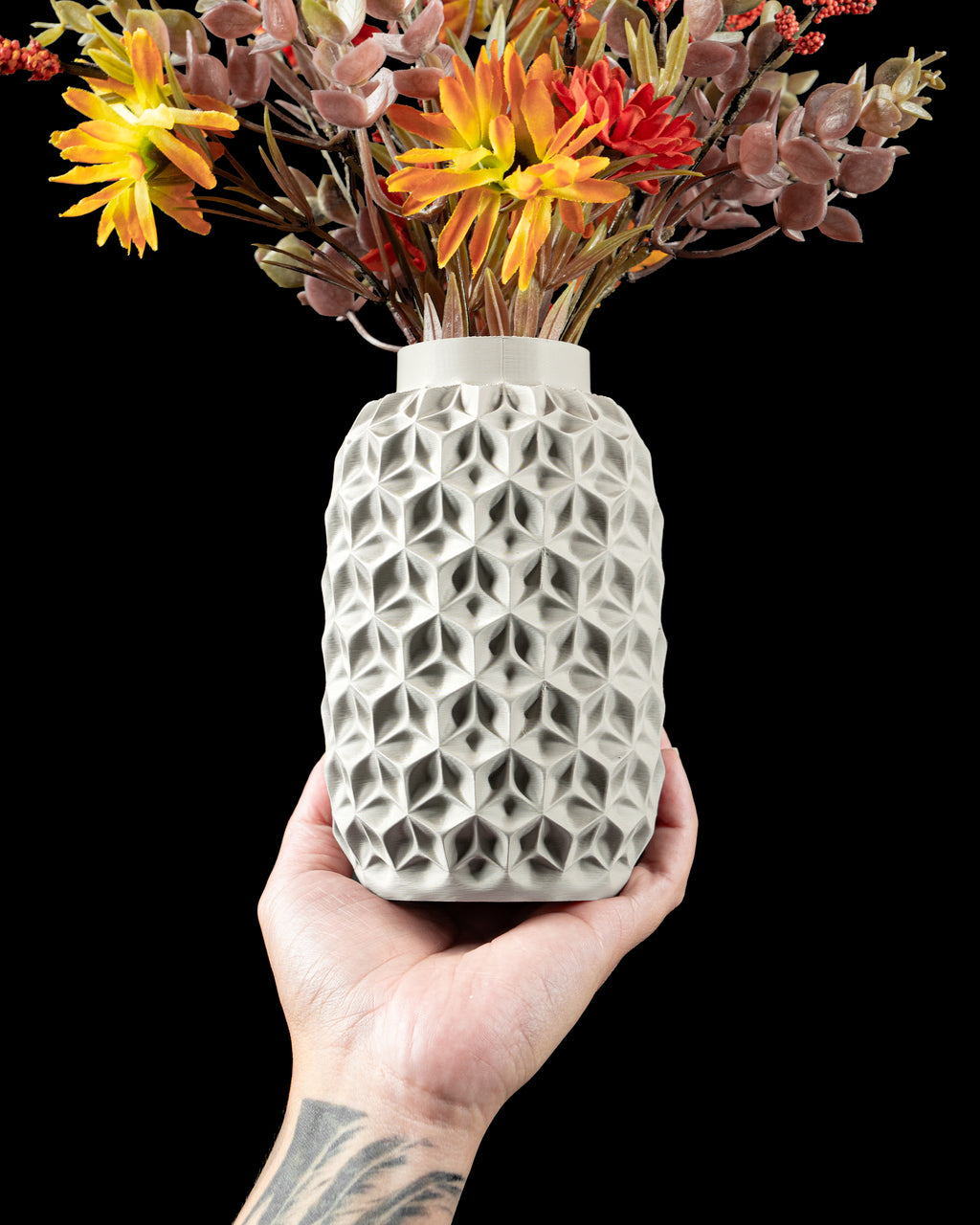 Trihex Flower Vase