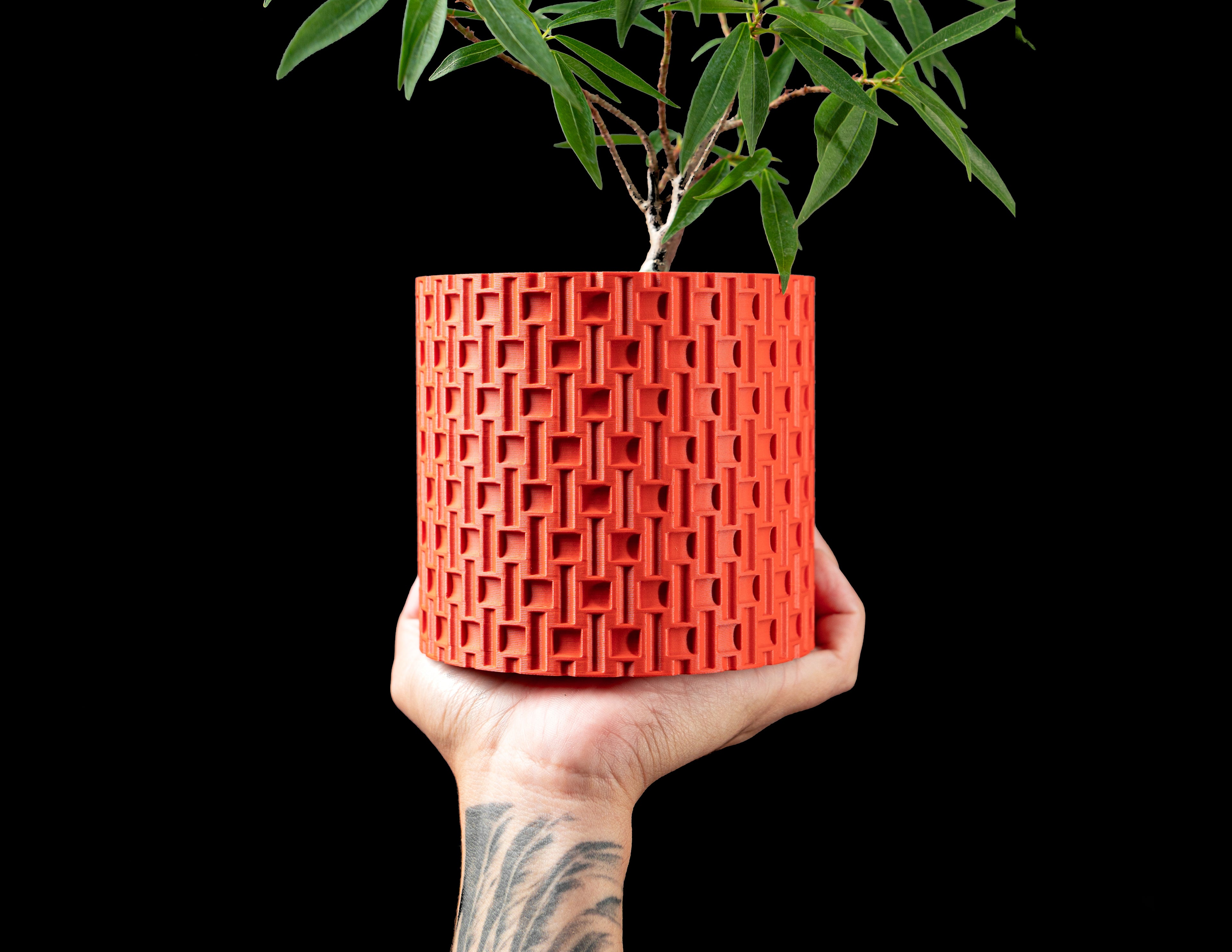 Tile Planter Pot