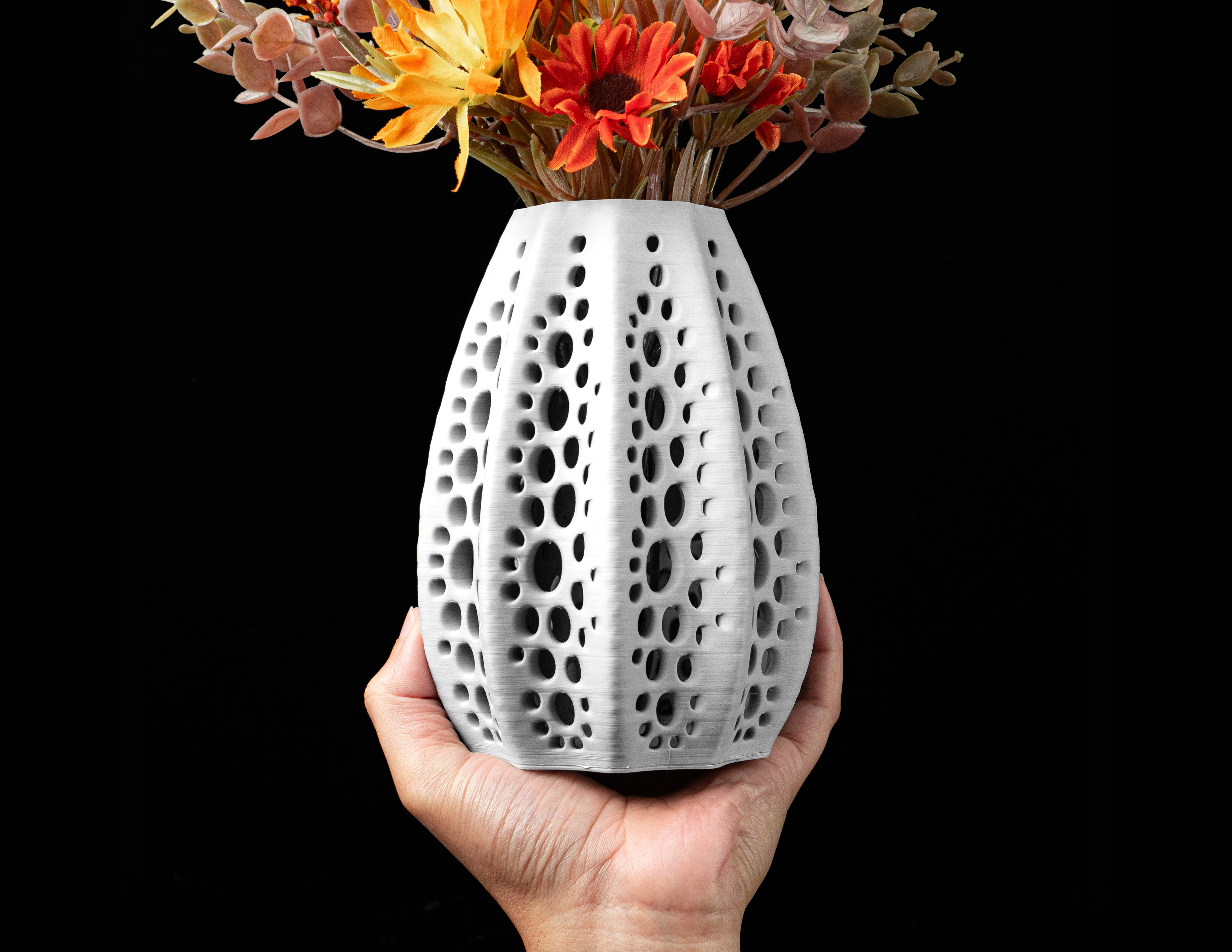 Seashell Flower Vase