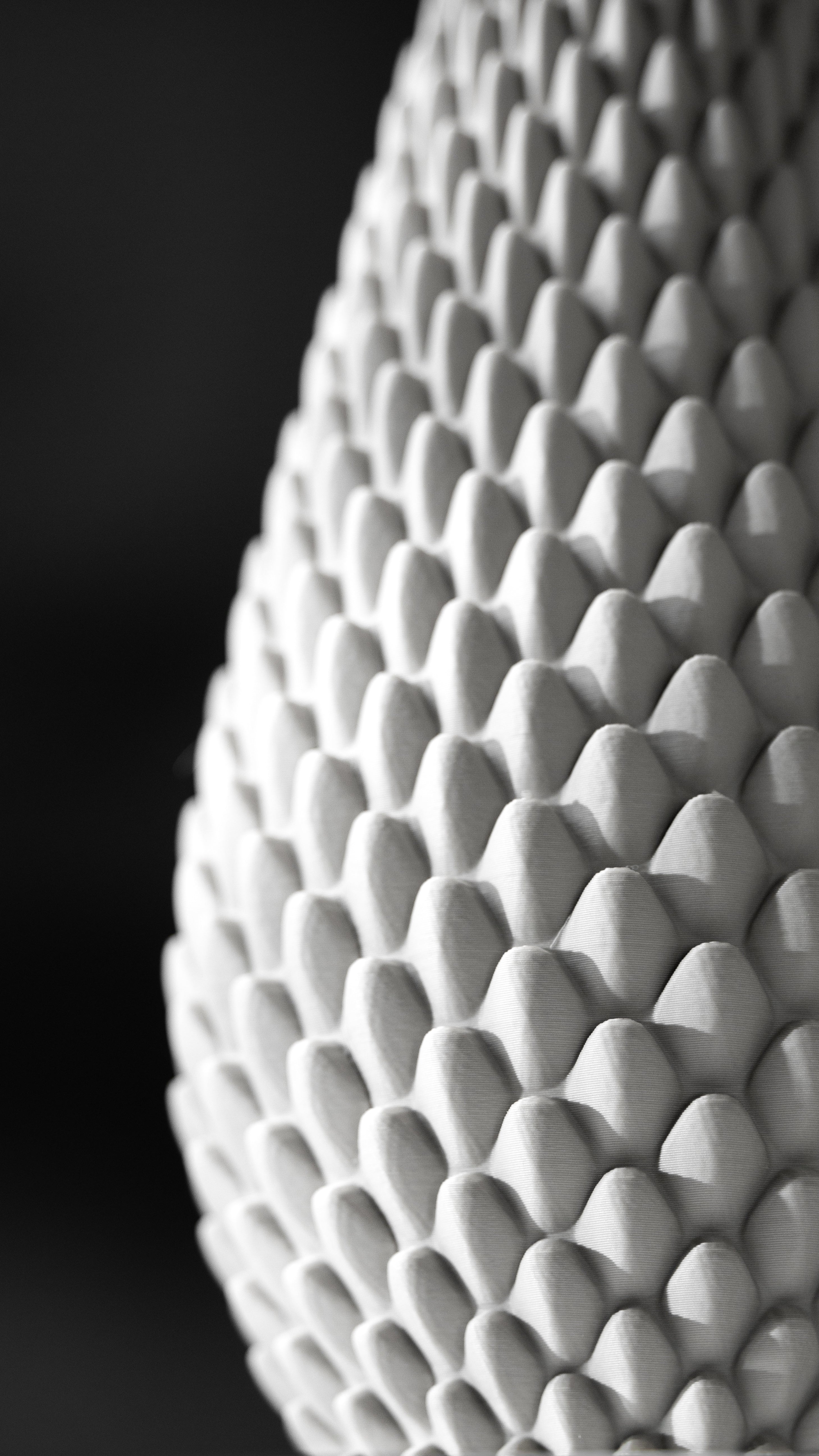 Dragonscale Flower Vase