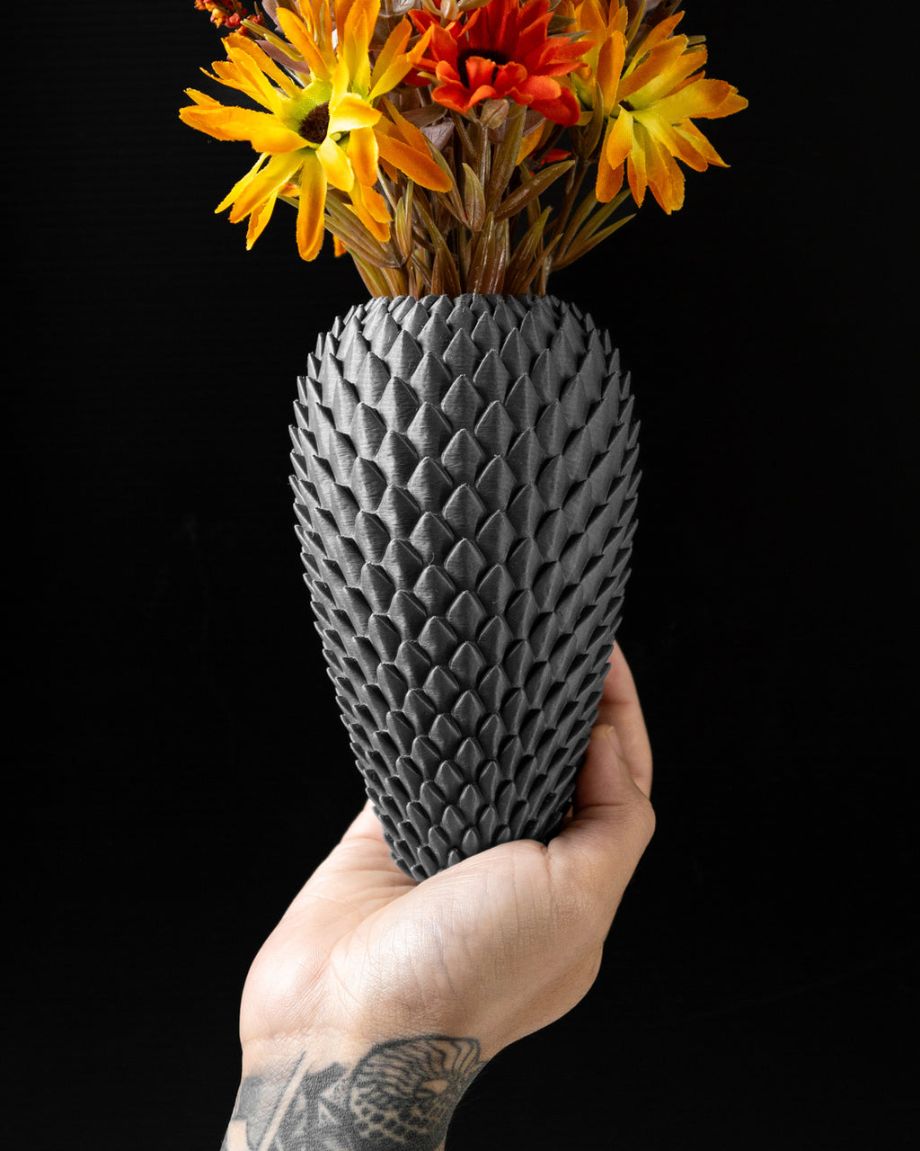 Dragonscale Flower Vase 02