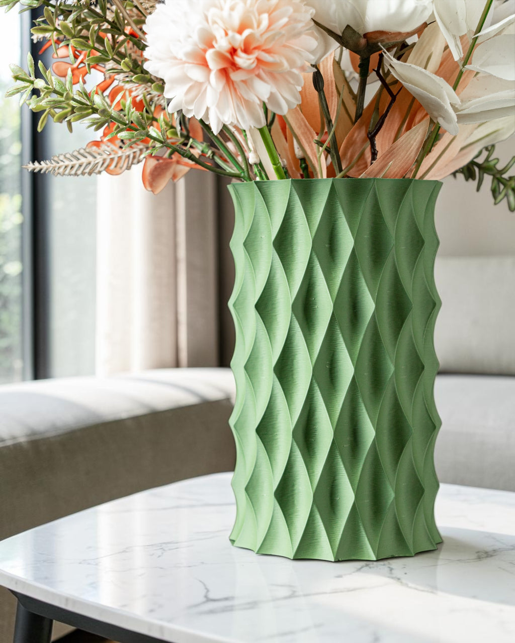 Diamond Flower Vase