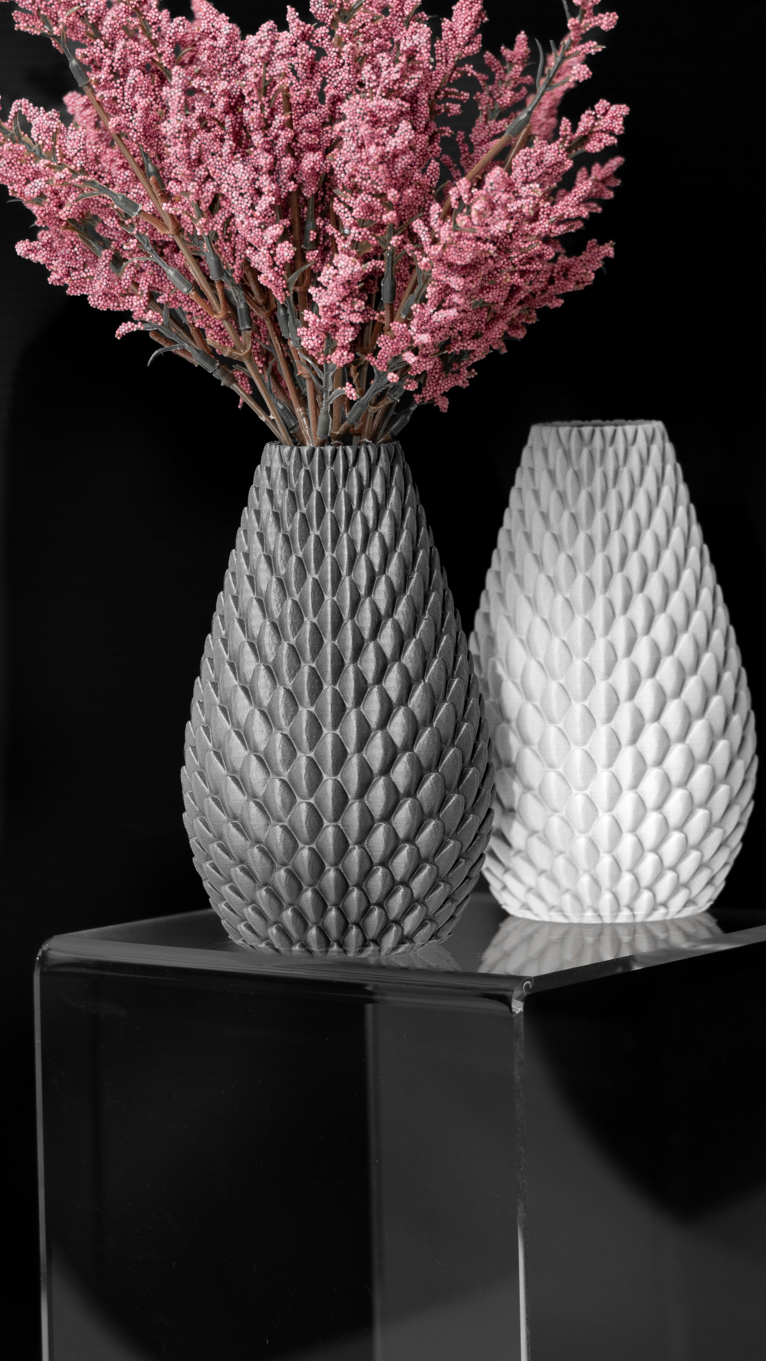 Dragonscale Flower Vase