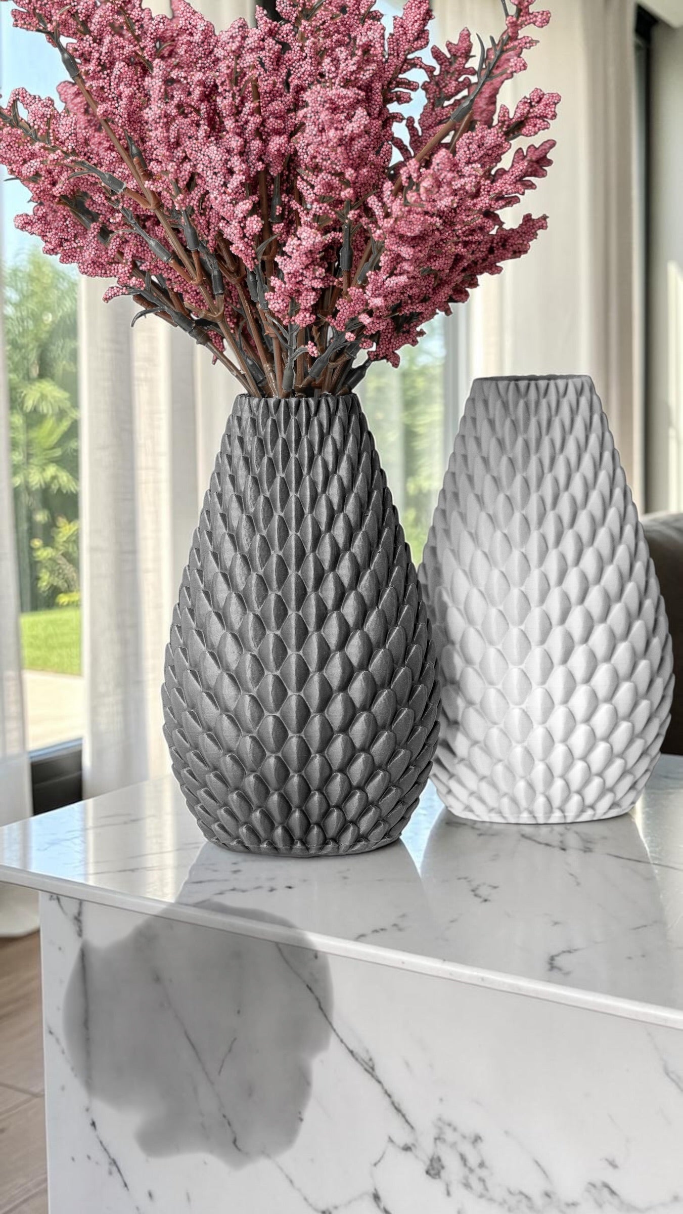 Dragonscale Flower Vase