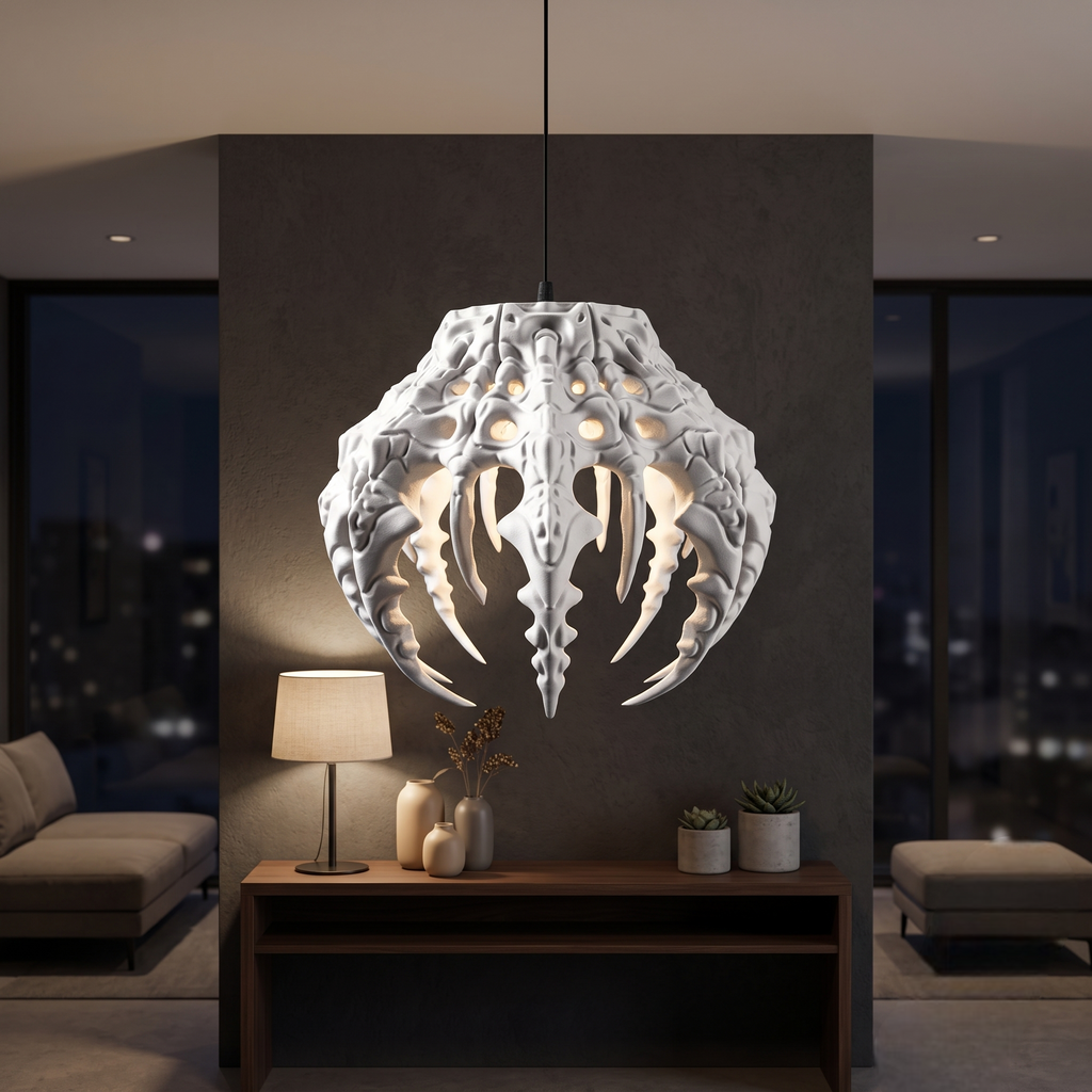 The Skeletal Pendant Lamp