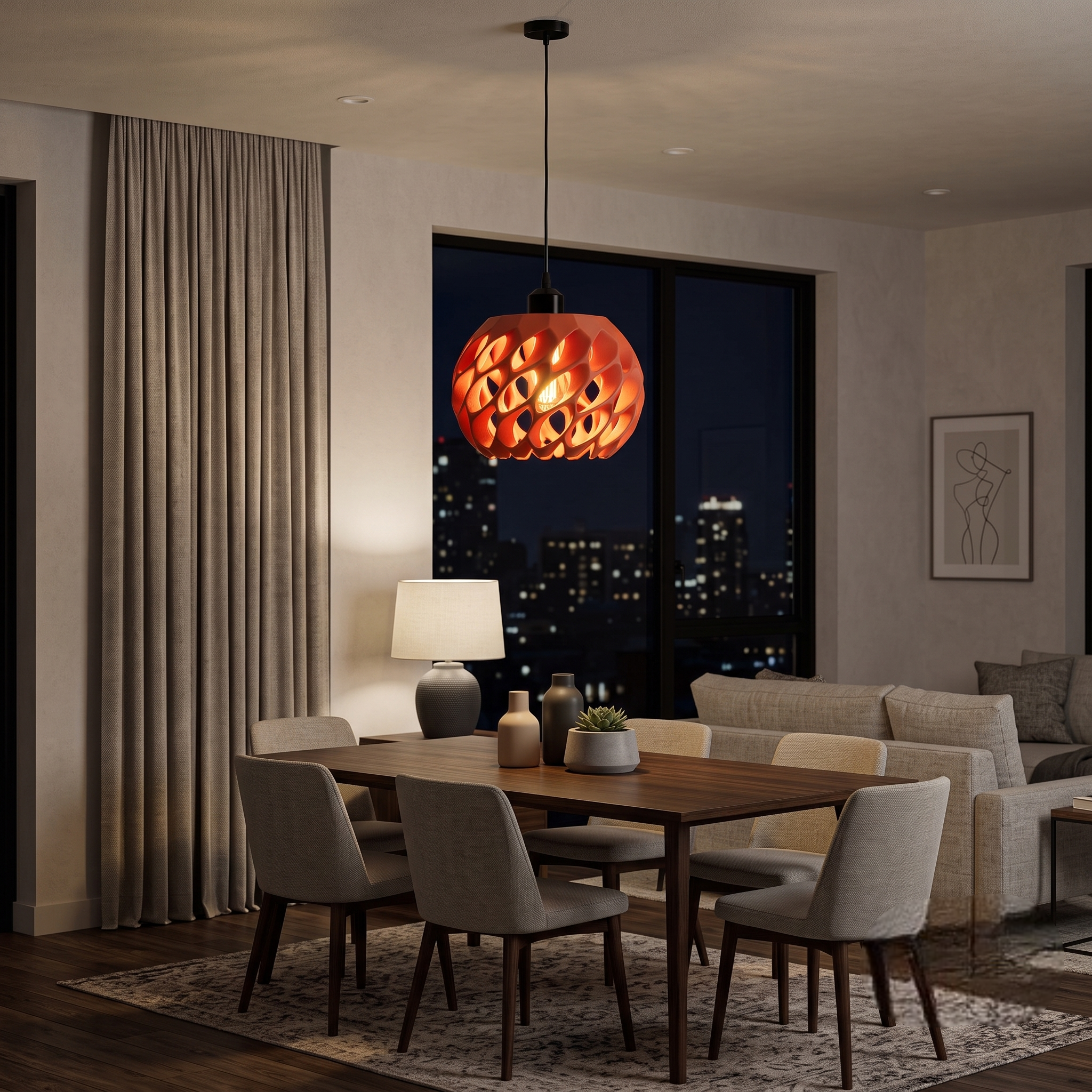 The Exo Pendant Lamp