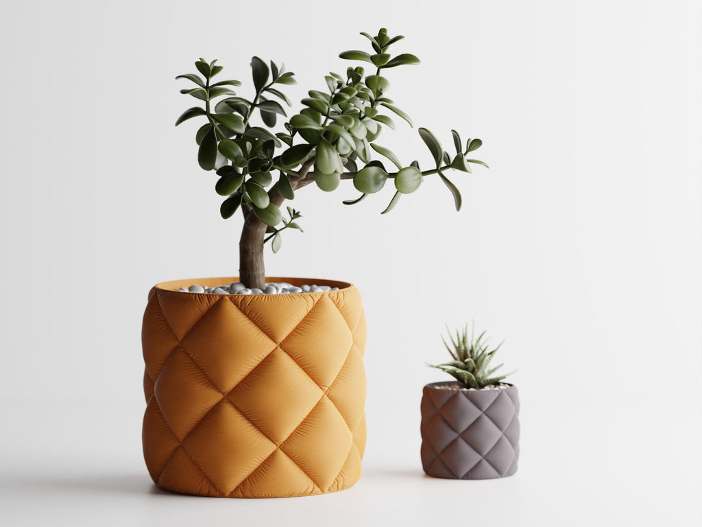 Vase Inflated soft Cloth Planter Plant Pot Vase Series 6 round version