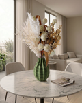 Ribbed Flower Vase