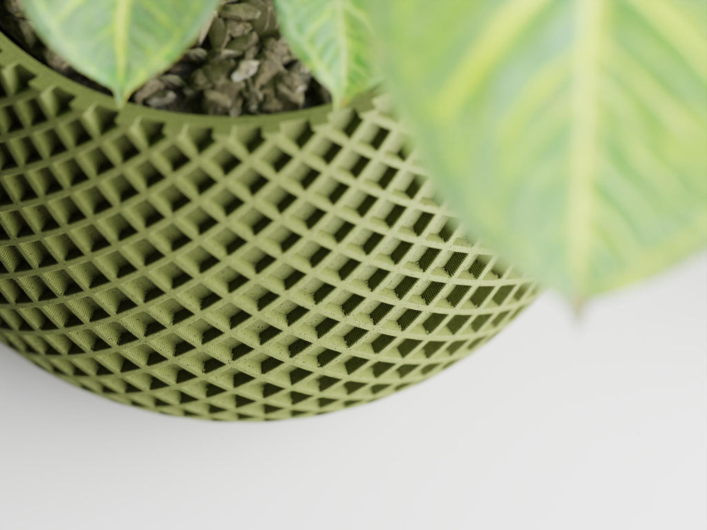 Modern Ribbed Vase -Series 6