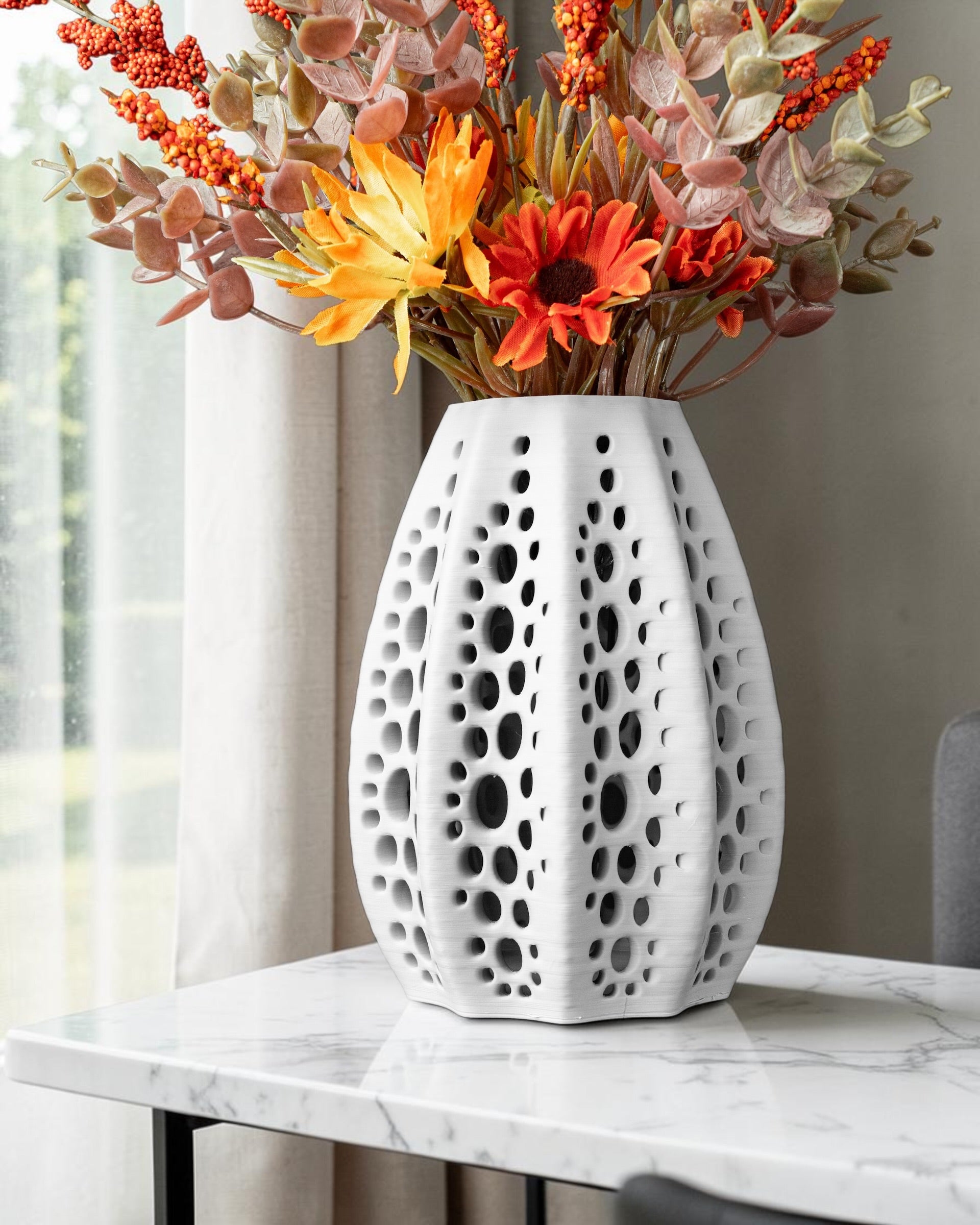 Seashell Flower Vase