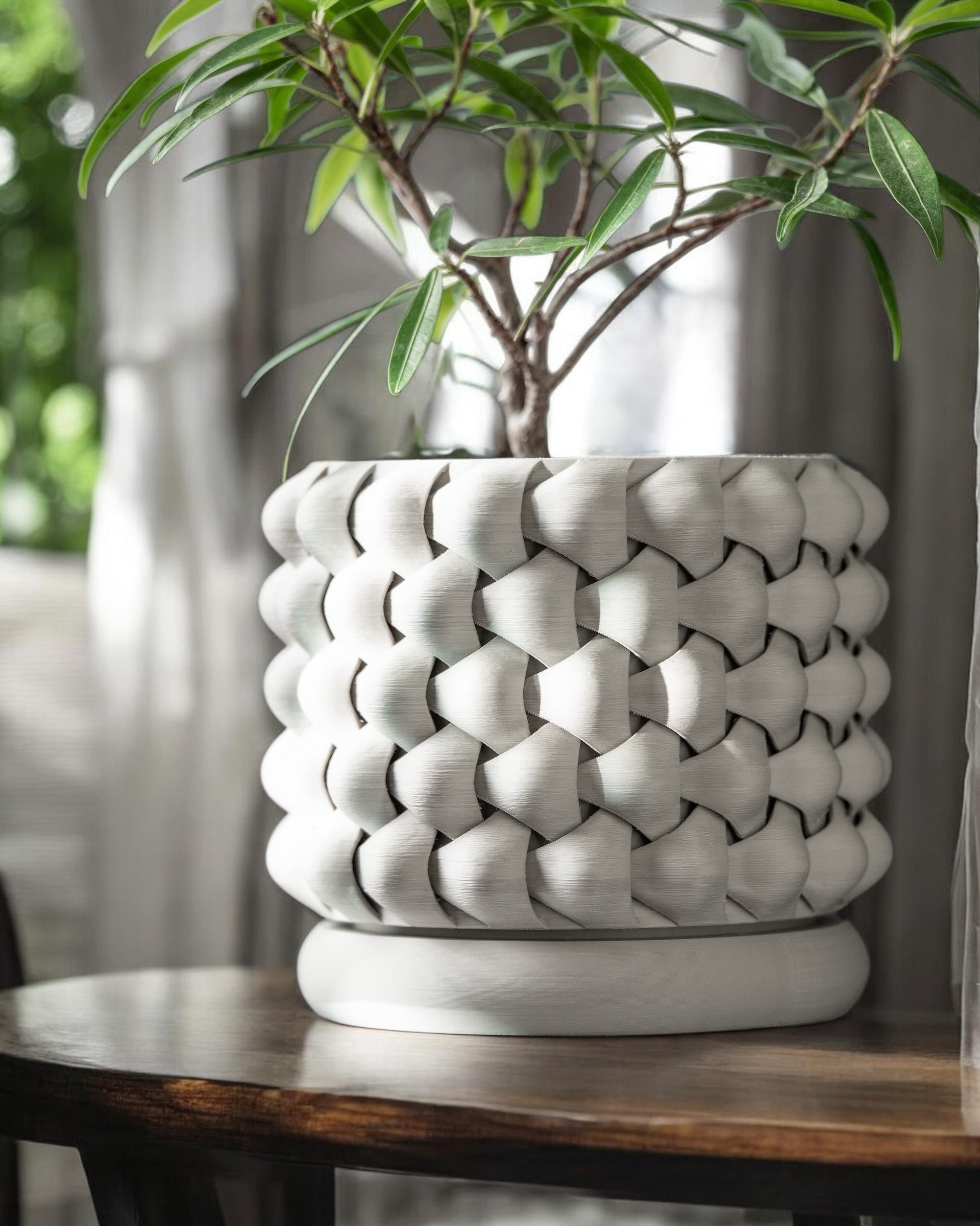 Tri-Weave Planter Pot