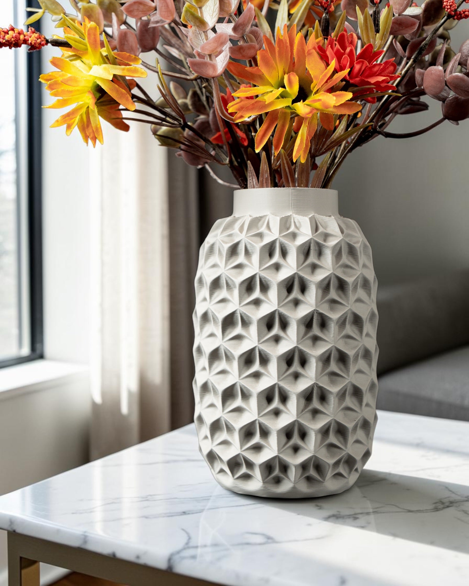 Trihex Flower Vase