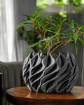 Twisted Planter Pot